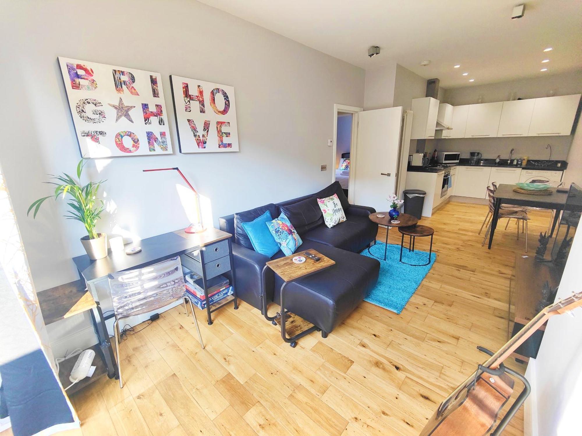 Modern Central Brighton Patio Flat - Free Parking! Exteriör bild