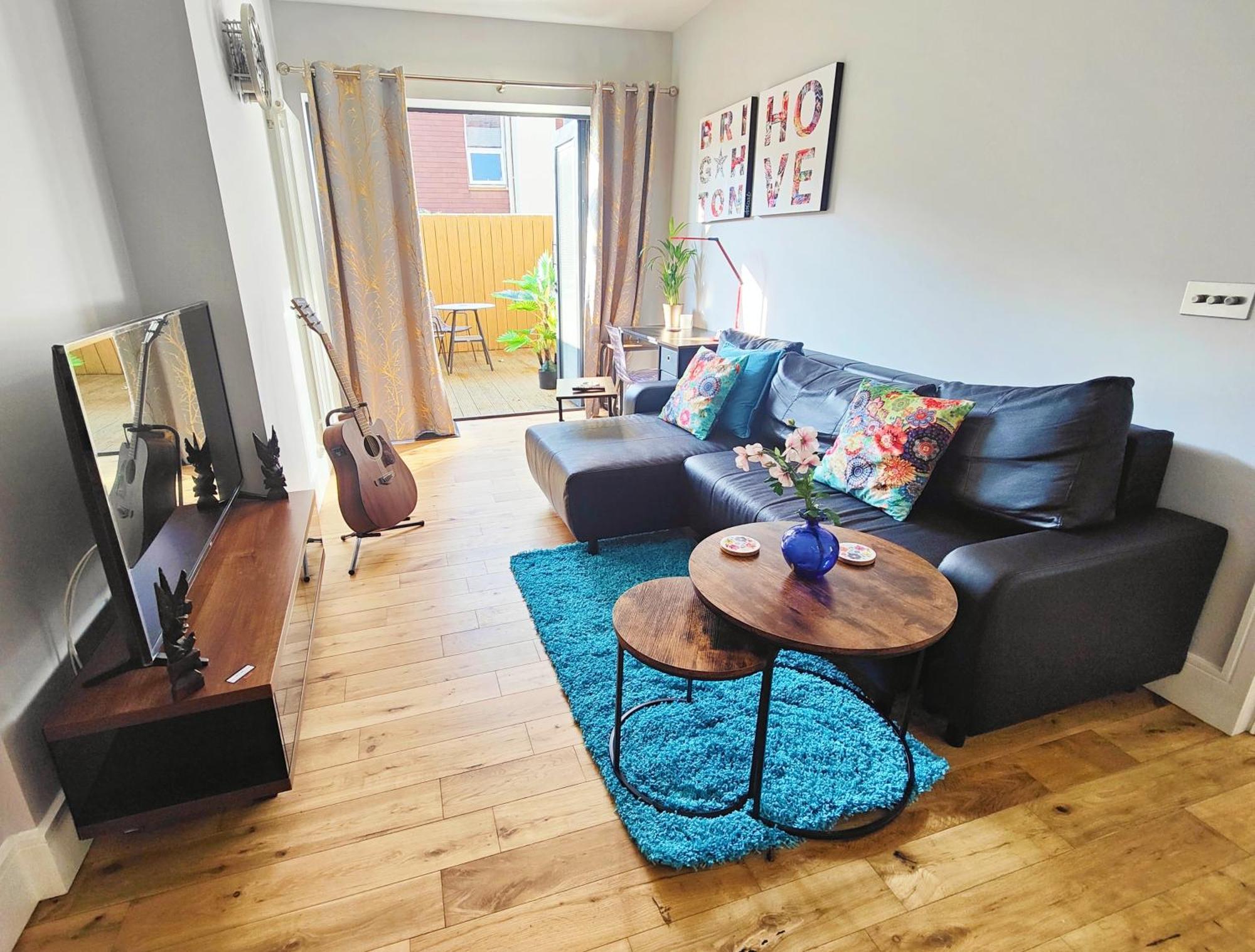 Modern Central Brighton Patio Flat - Free Parking! Exteriör bild
