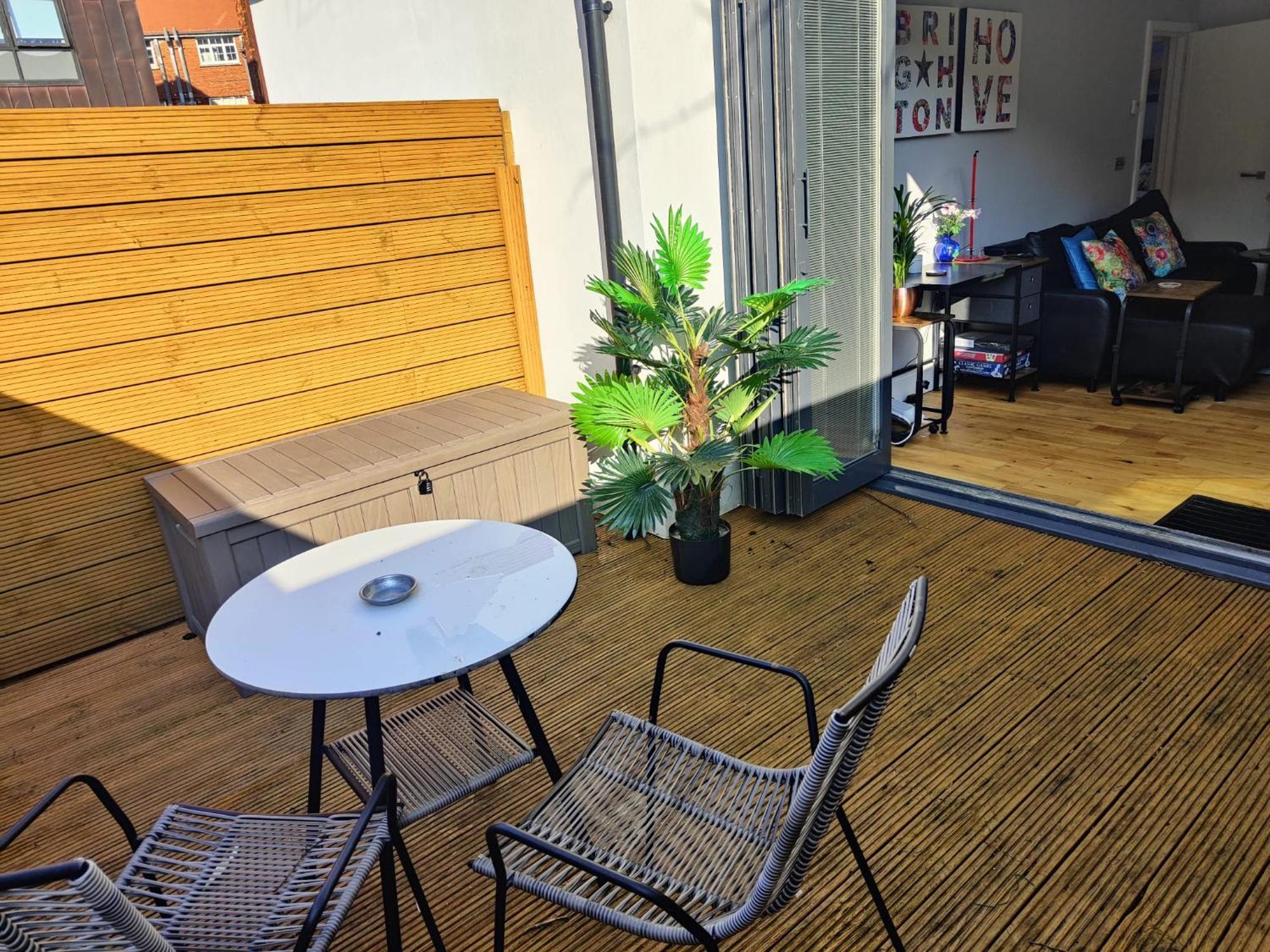 Modern Central Brighton Patio Flat - Free Parking! Exteriör bild